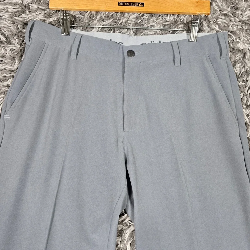 Adidas Ultimate365 Mens Gray Golf Pants 34x32 Stretch Performance Activewear